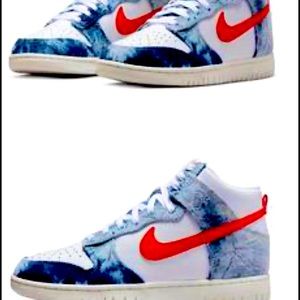 Nike Dunk High Washed Denim Brand New